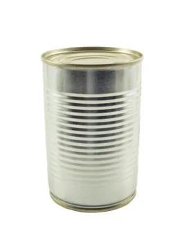 Can on isolated backgrpund Stock Photos