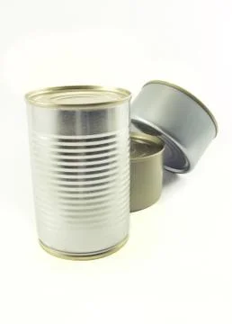 Can on isolated backgrpund Stock Photos