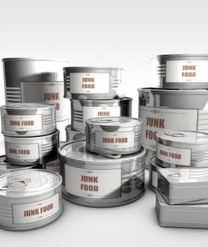 Can junk 03 스톡 일러스트