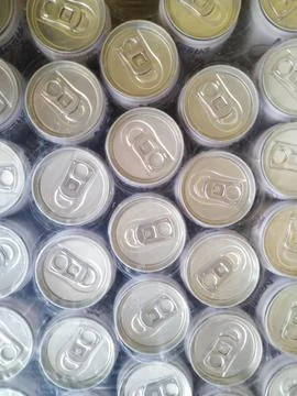 Can Lid Pattern Stock Photos