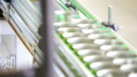 Can Manufacturing Process Stock Footage 76331806