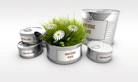 Can nature 스톡 일러스트