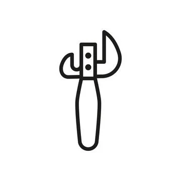 Can opener icon vector design templates simple and modern Stock Illustration