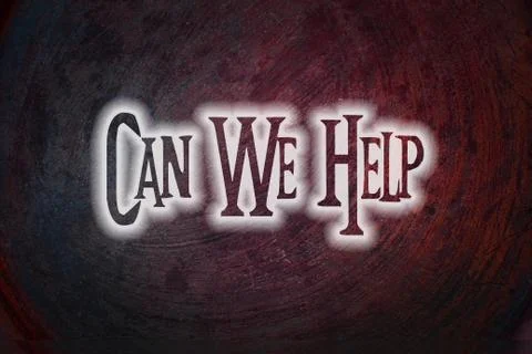 Can we help concept Stock Illustration