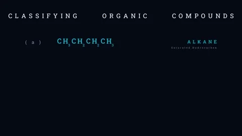 Can you recognize the type of organic compounds 스톡 동영상 335190466