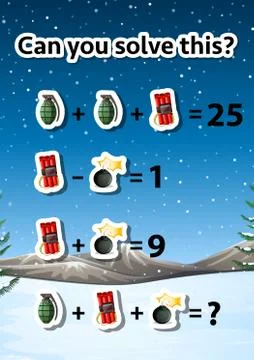 Can you solve this イラスト素材