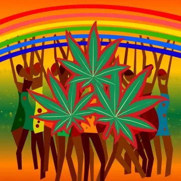 Canabis Stock Illustration