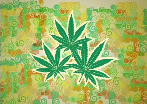 Canabis Stock Illustration