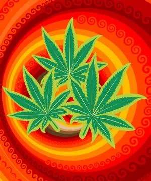 Canabis Stock Illustration