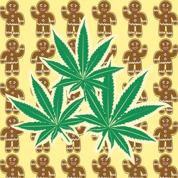 Canabis Stock Illustration