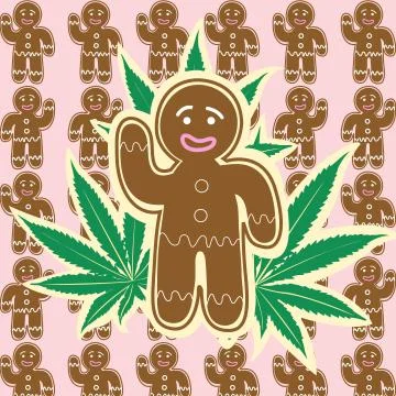 Canabis Stock Illustration