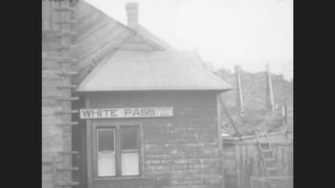 Canada 1930s: Sign At Train Station Reads