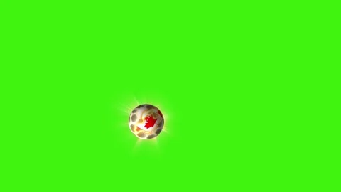 Canada ball Stock Footage 261433192