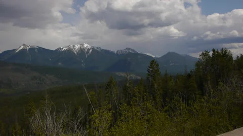 Canada, Banff, Mountain Overview Stock Footage 22704213