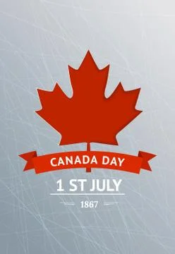 Canada Day Stock Illustration