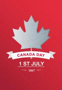 Canada Day Stock Illustration