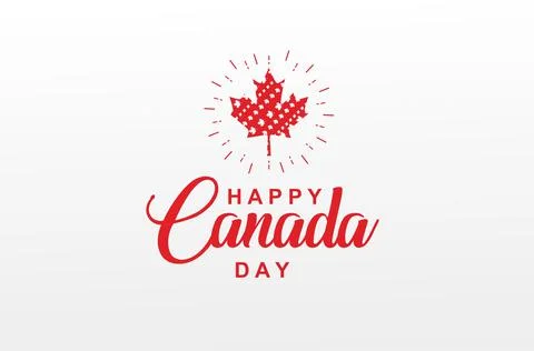 Canada Day 库存插图