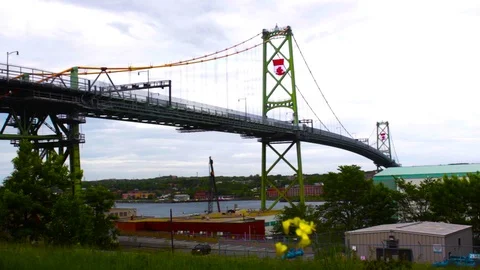 Canada Day Underneath Bridge, Halifax, Nova Scotia, Canada 動画素材 91770916