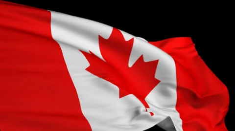Canada Flag 1 Stock Footage 25100310