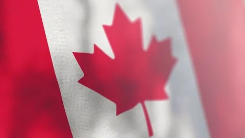 Canada flag animated 스톡 동영상 80597639