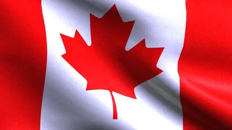 CANADA FLAG BACKGROUND Stock-Footage 62813539