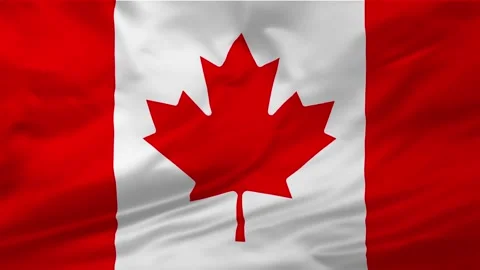 Canada flag background Stock Footage 263943077
