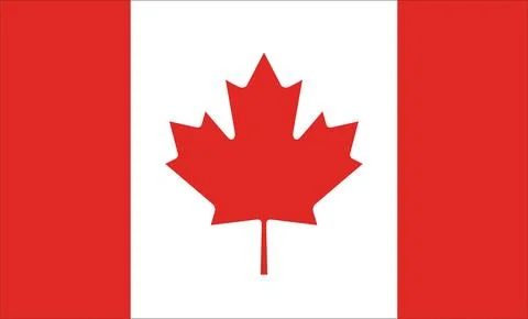 Canada Flag Design Stock Illustration