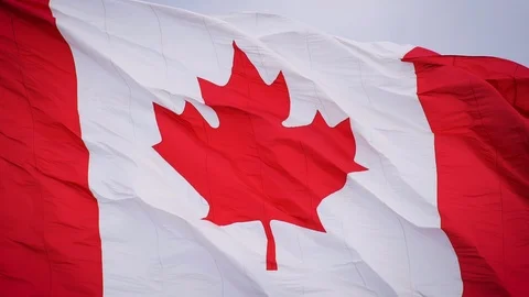 Canada flag Video stock 122987048