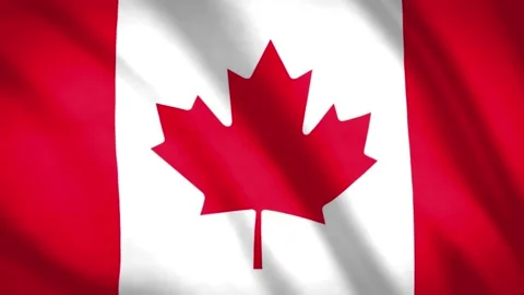 Canada Flag  Video stock 188105009
