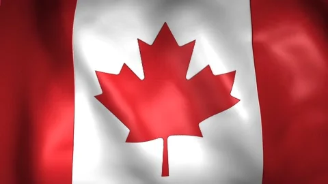 Canada Flag Stock Footage 208067649