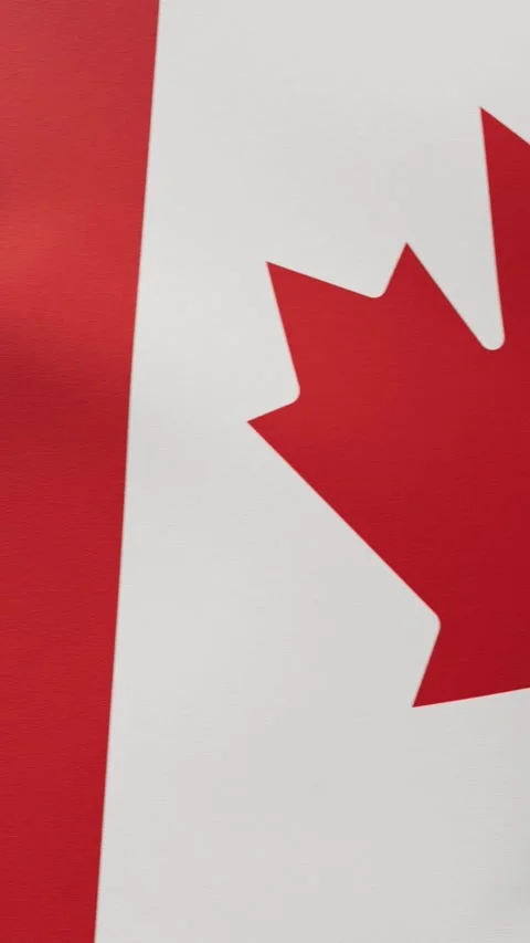 Canada flag on green screen. Video transition Stock Footage 331670709