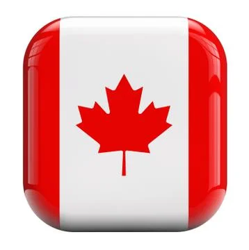 Canada flag icon Stock Illustration
