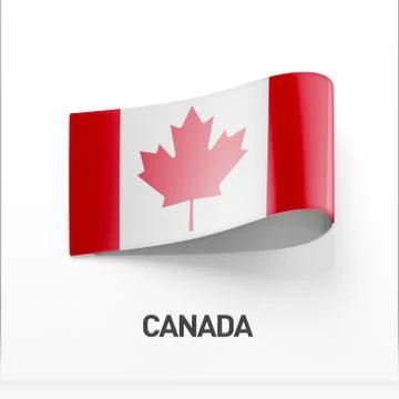 Canada Flag Icon Stock Illustration