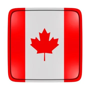 Canada flag icon Stock Illustration