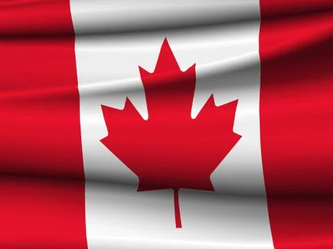 Canada flag Stock Illustration