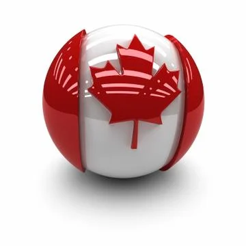 Canada flag Stock Illustration