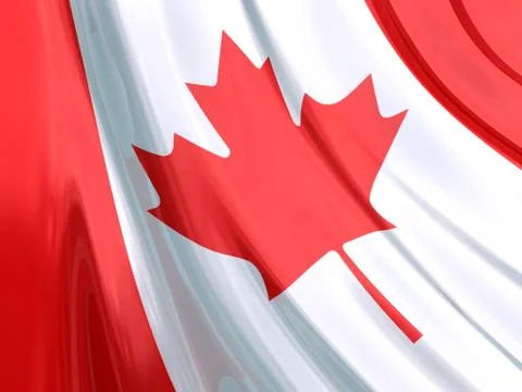 Canada Flag Illustrazione stock