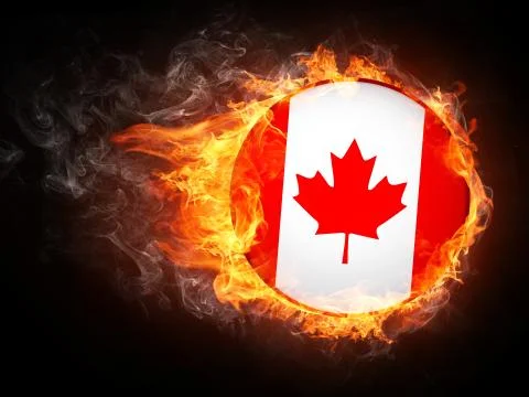 Canada Flag Stock Illustration