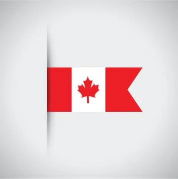 Canada flag Stock Illustration