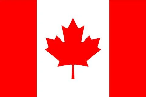 CANADA flag Stock Illustration