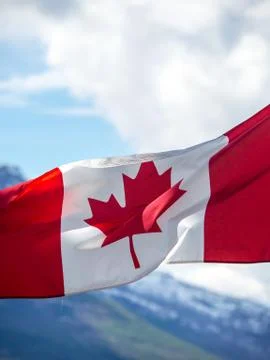 Canada flag Stock Photos