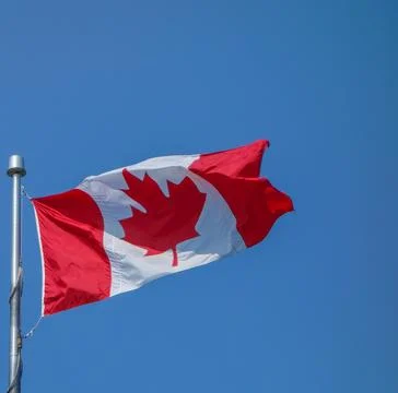 Canada flag Stock-Fotos
