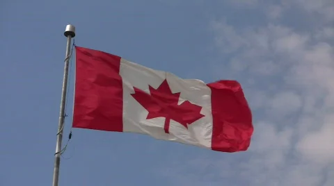 Canada Flag1 動画素材 690805
