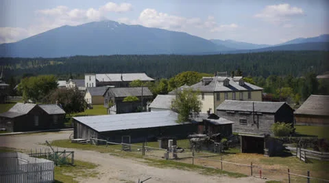 Canada, Fort Steele 1 Stock Footage 22697640