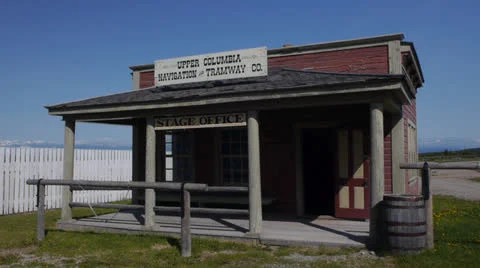 Canada, Fort Steele, Tramway Co, Panning Stock Footage 22702009