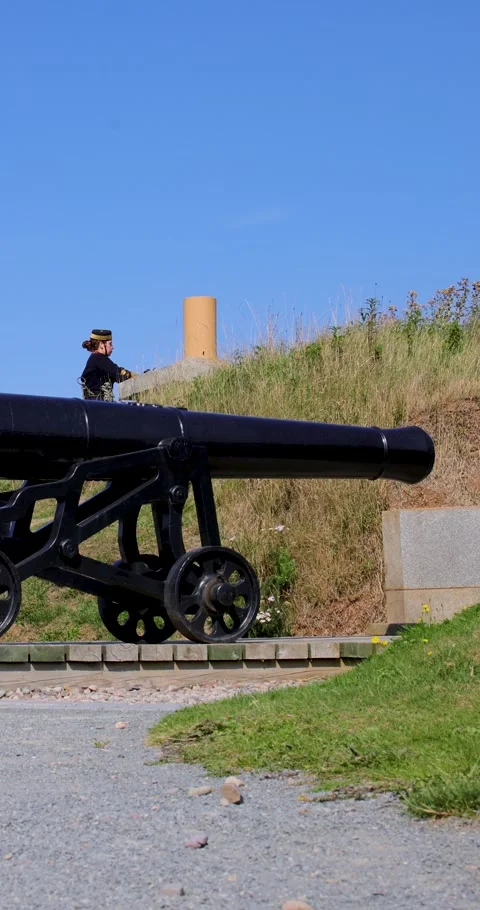 Canada Halifax, 1st September 2025: Portrait vertical footage of Historic c.. Stock Footage 337908202