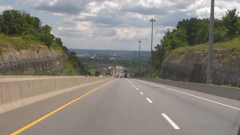 Canada Highway 2 Stock Footage 90716601