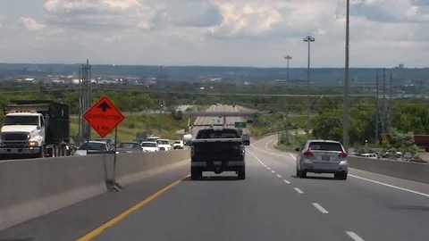 Canada Highway 2 Video stock 90716609