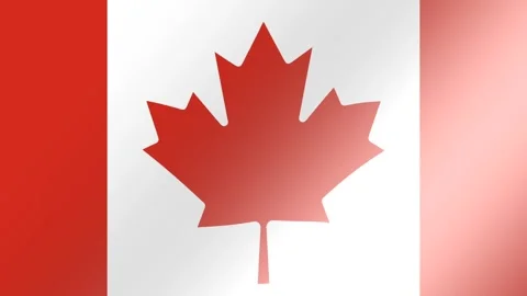 Canada Labour Day Celebration Flag Background Loop. Stock Footage 341482004