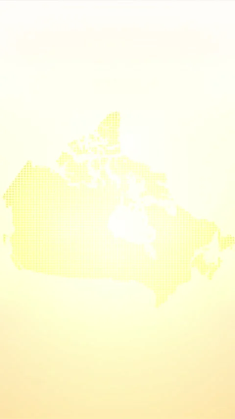 Canada Map Opener Stock Footage 267848417